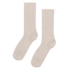 MEN CLASSIC ORGANIC SOCK - Ivory White